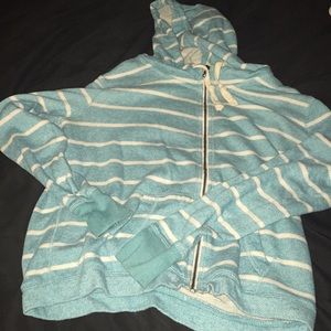 Blue stripe jacket!